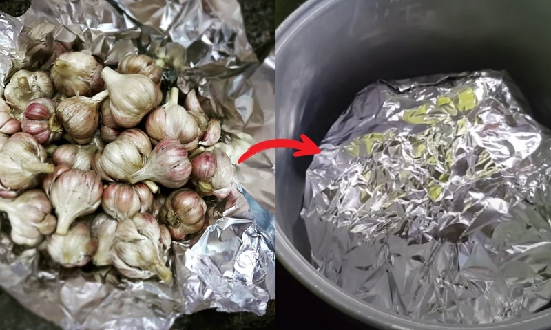 Làm tỏi đen bằng nồi cơm điện